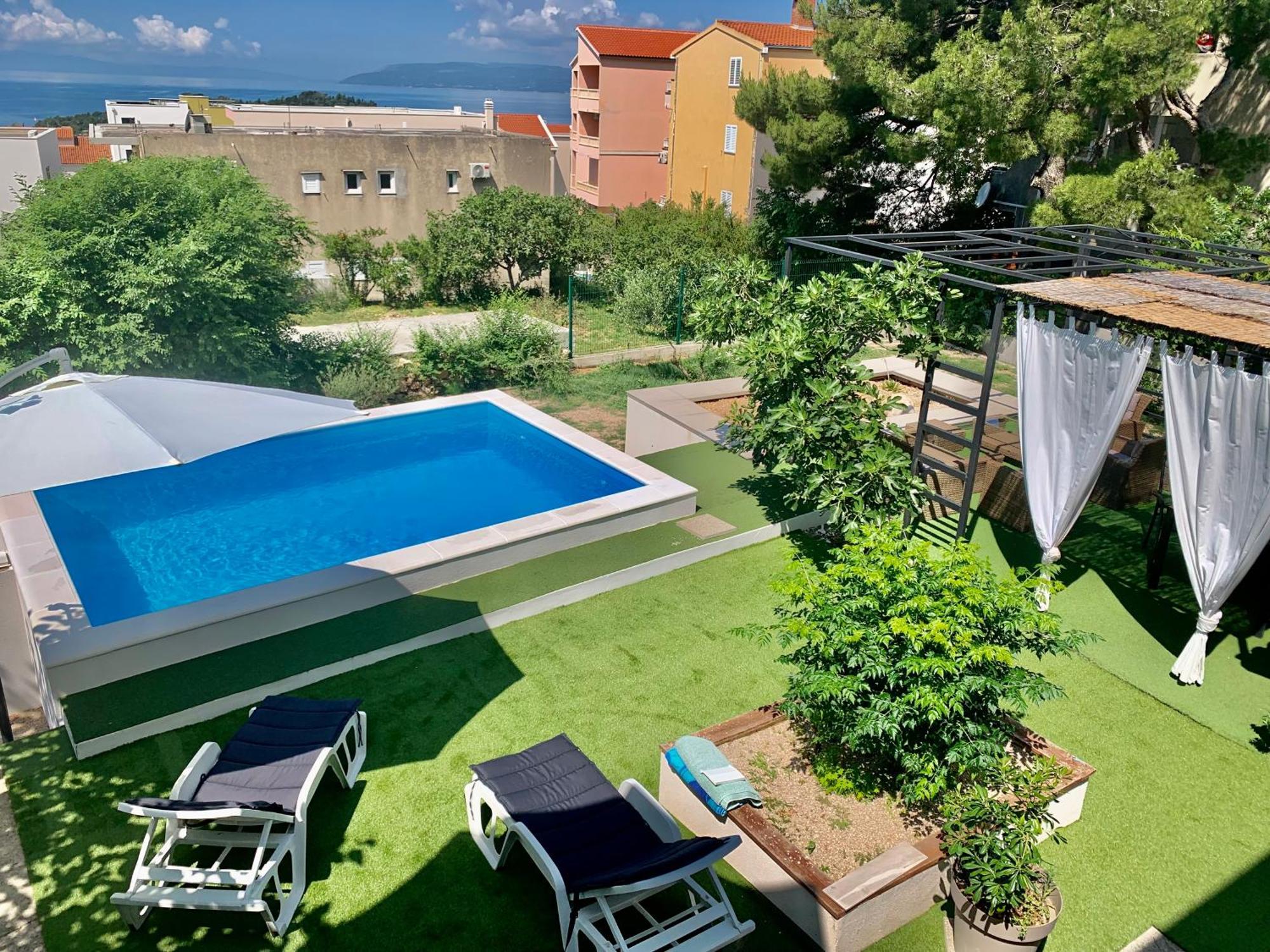 Summer Apartment 4 Макарська Екстер'єр фото